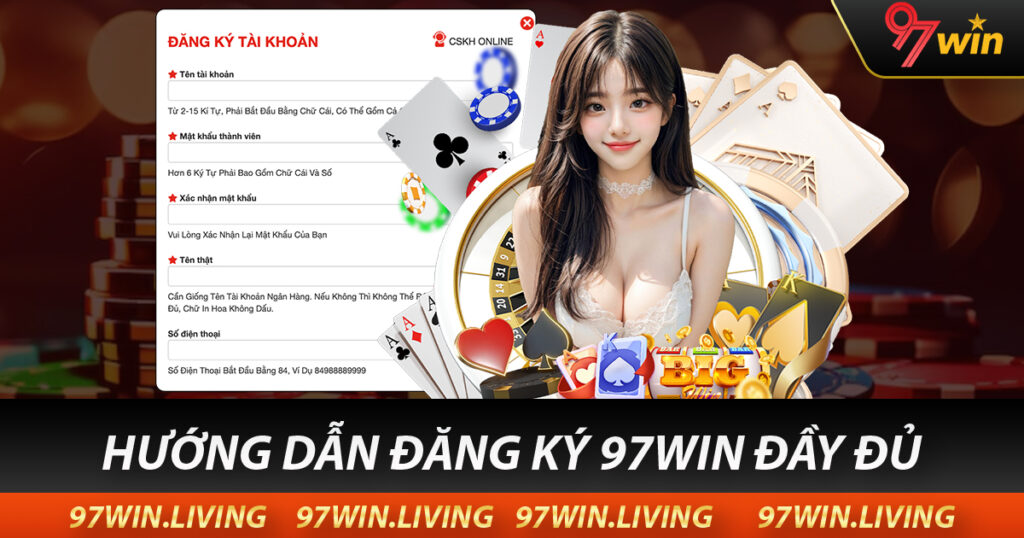 Hướng dẫn đăng ký 97win